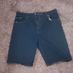 Indigo Wash Lowrider Retro Jorts